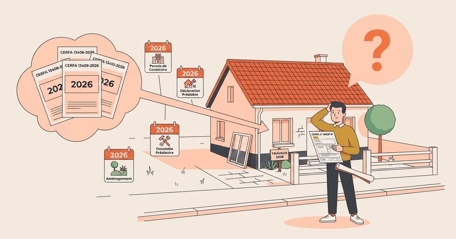 Quel Cerfa d'urbanisme utiliser en 2026 ?