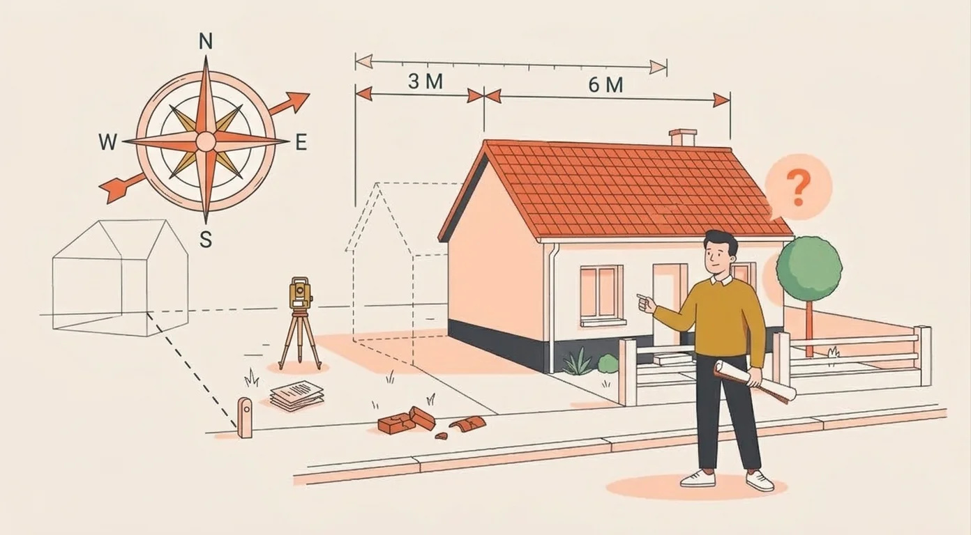 Construire en limite de propriété — Règles d'urbanisme — Bafter