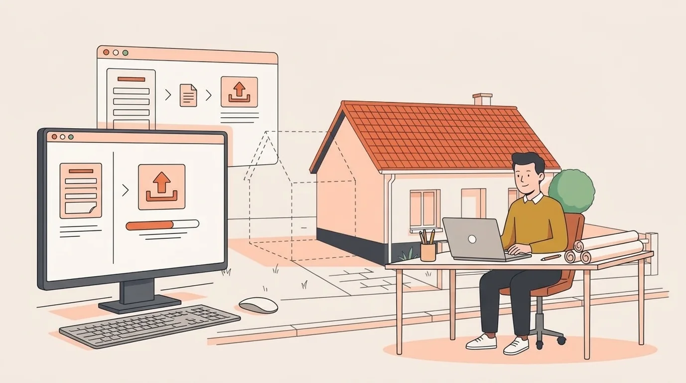 Déposer son permis de construire ou sa déclaration préalable en ligne : mode d'emploi — Bafter