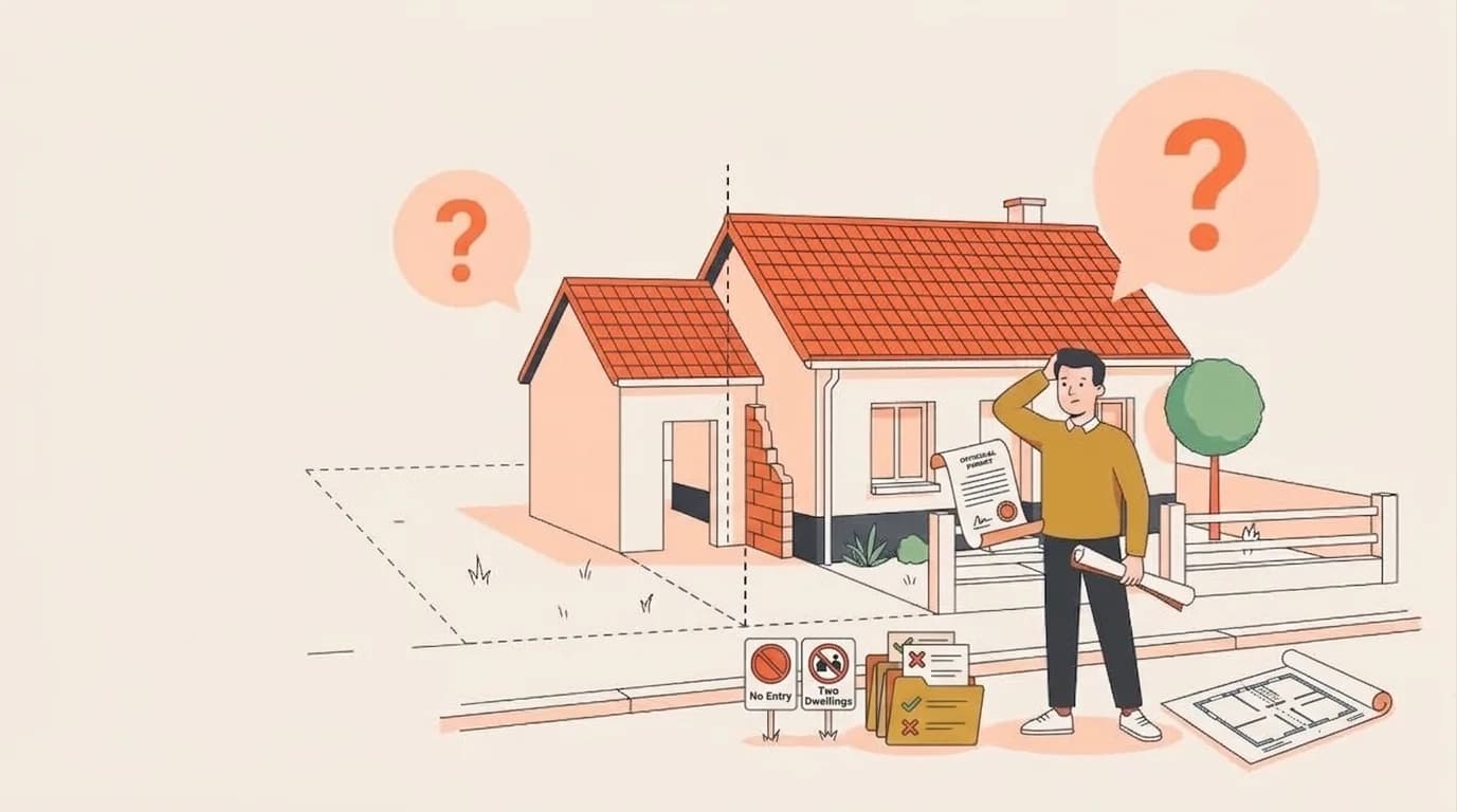 Diviser une maison en deux logements — Démarches & autorisations — Bafter
