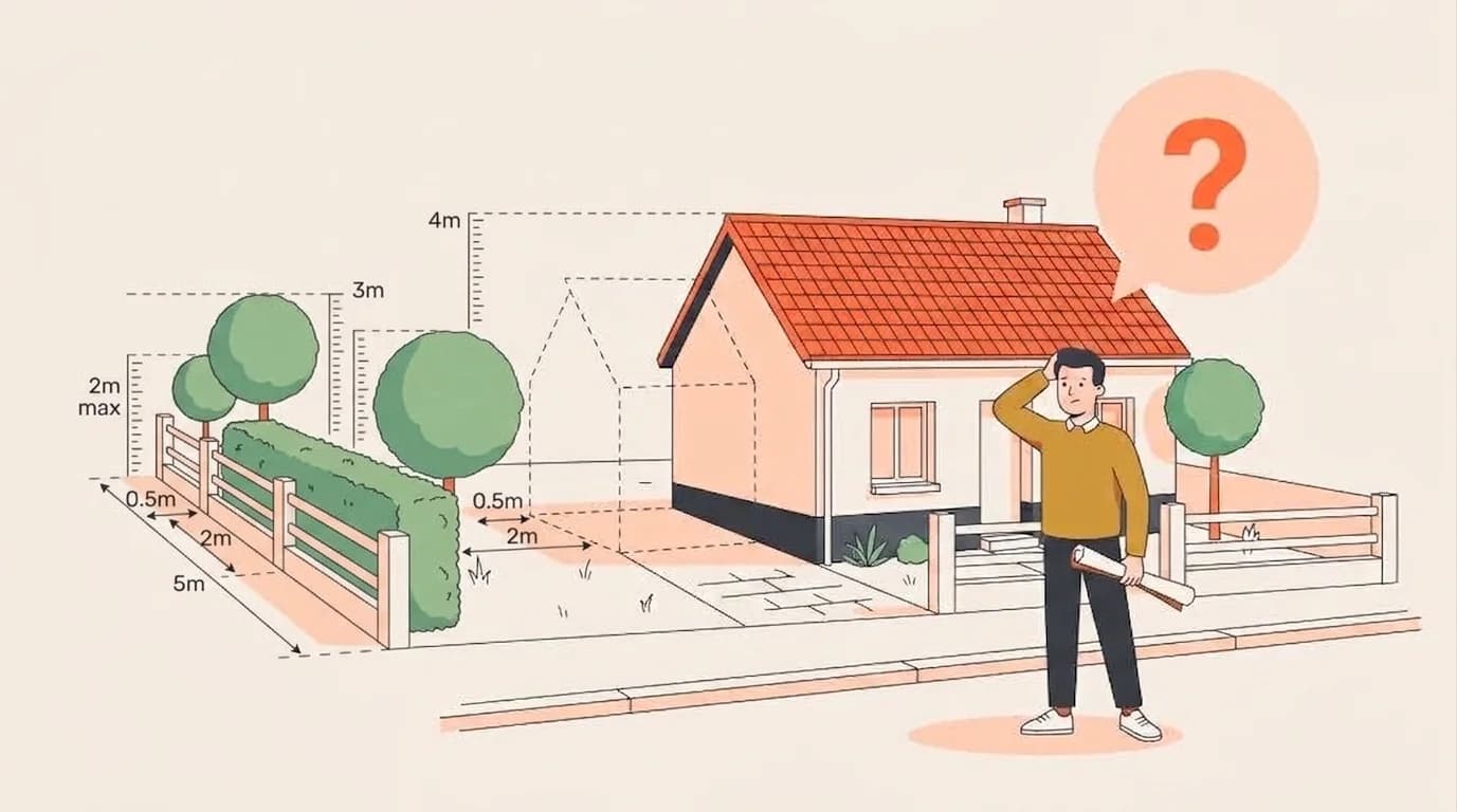Haie et arbres en limite de propriété : quelles distances et quelle hauteur ? — Bafter