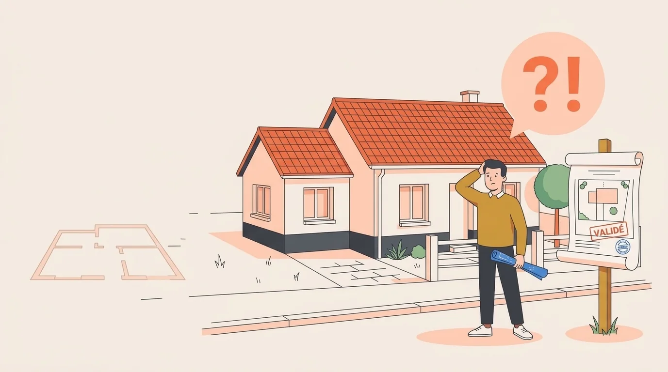 Travaux non déclarés — Régularisation — Bafter
