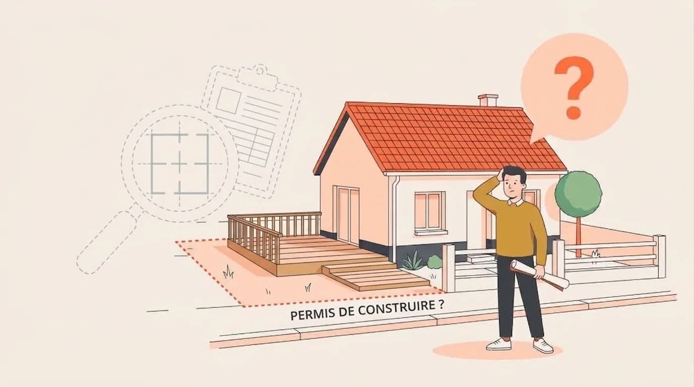 Terrasse : faut-il une déclaration préalable pour la construire ? — Bafter
