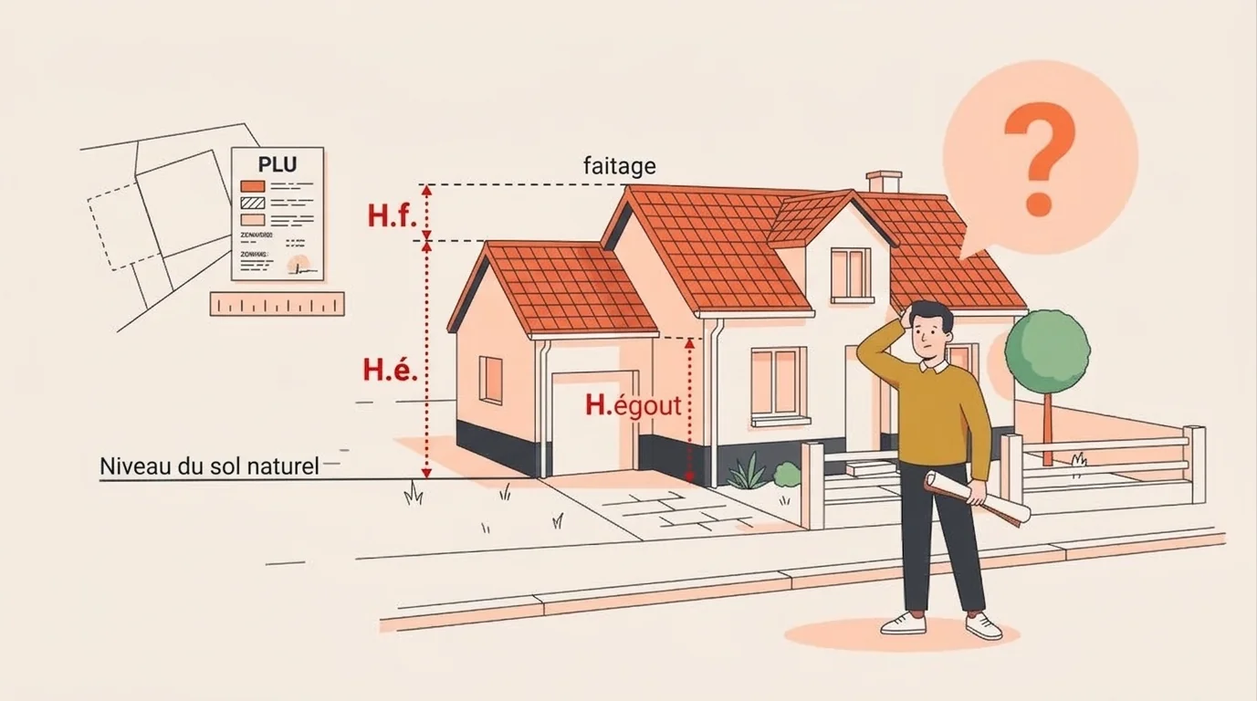 Hauteur maximale d'une construction : comment la mesurer selon le PLU ? — Bafter