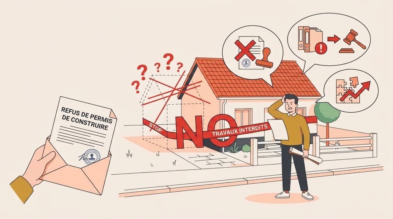 Refus de permis de construire : comment réagir et quels recours ?