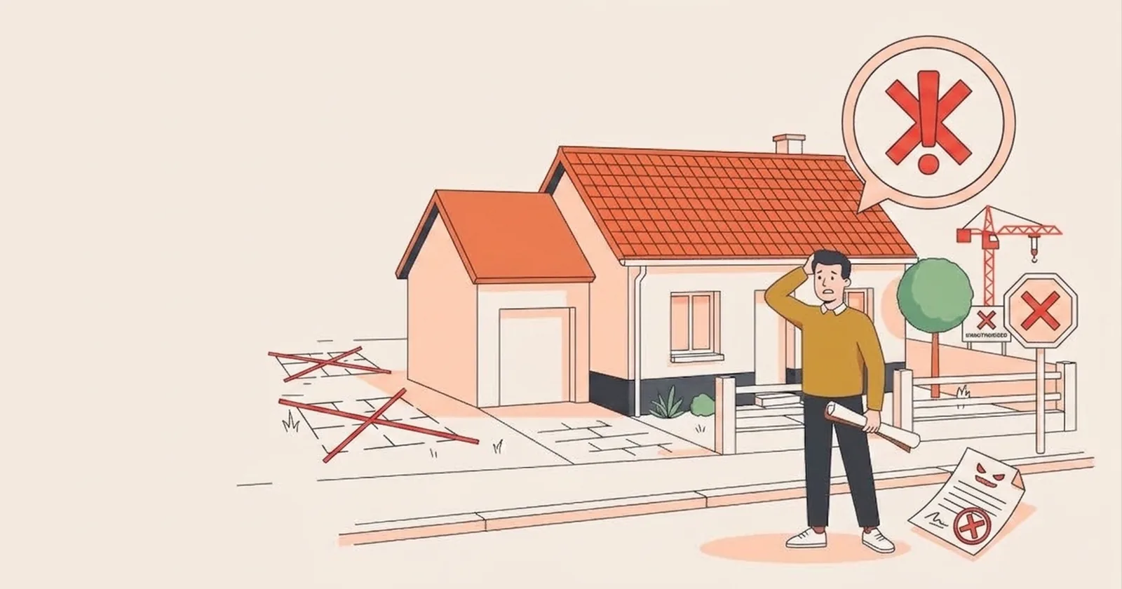 Travaux sans autorisation : ce que vous risquez vraiment