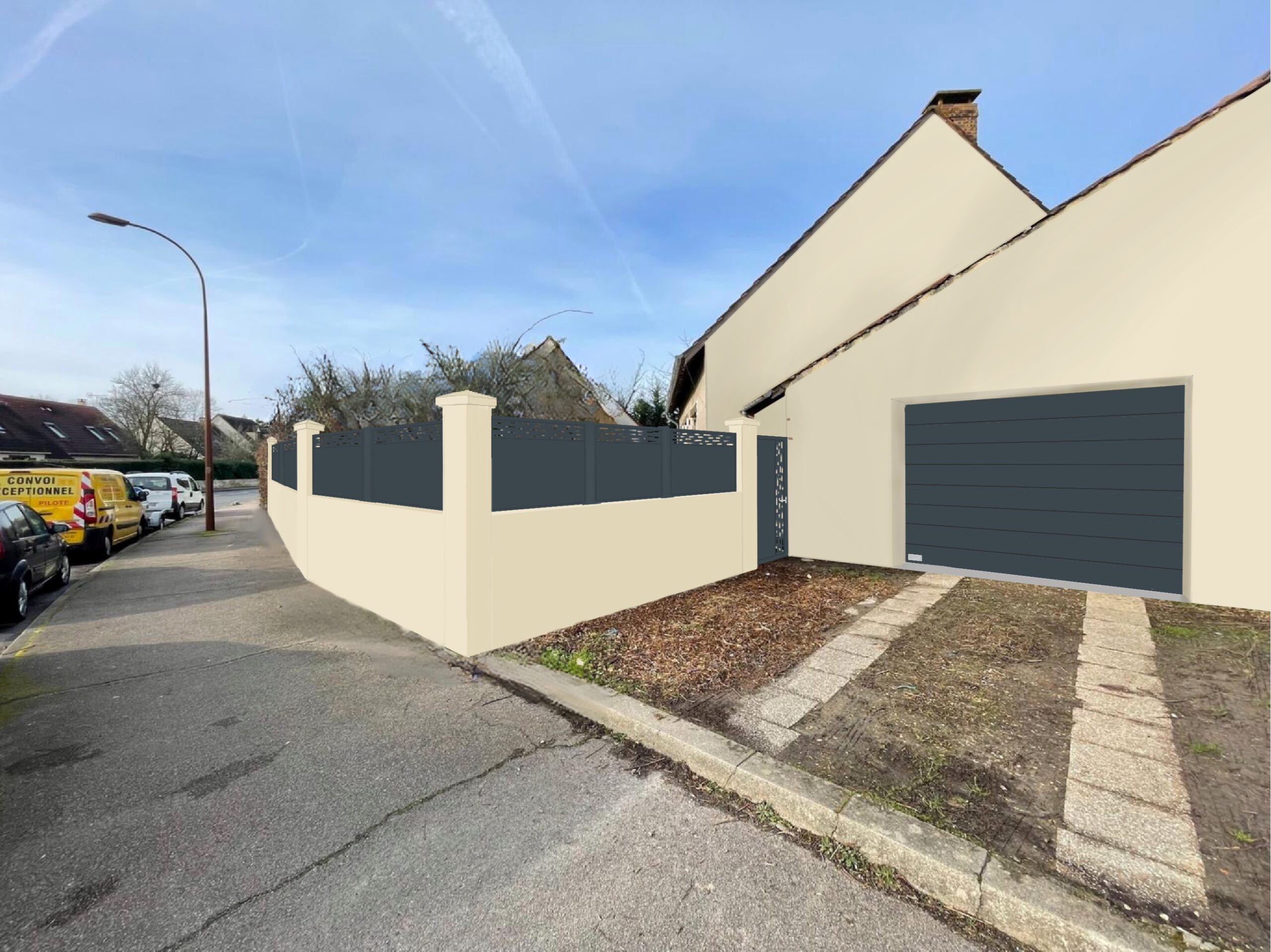 Clôture après
